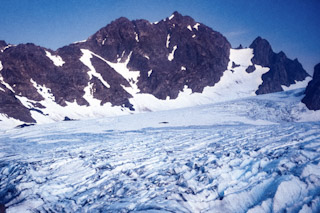 Looking South Up Glacier 1982